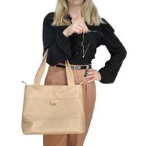 Bolsa Feminina Casual Ombro Lateral Em Couro Nova Coleção