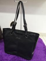 Bolsa feminina casual Ouro preto - Recuo fashion bag