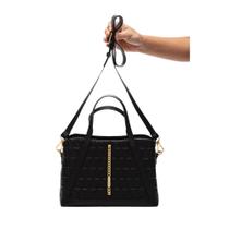 Bolsa Feminina Casual Preta Média Vizzano 100705