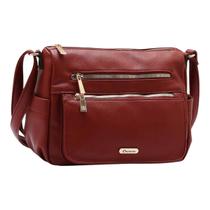 Bolsa Feminina Chenson Alça Transversal Regulável Média