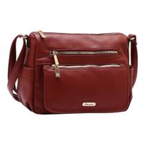Bolsa Feminina Chenson Alça Transversal Regulável Média