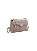 Bolsa Feminina Chenson Classic Cristal Casual Chic versátil - Natural 3485360