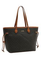 Bolsa Feminina Chenson de Ombro Grande Sacola Tote Original Cor:Preto