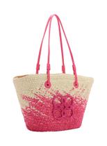 Bolsa Feminina Chenson de Praia em Palha Ombro 3184577