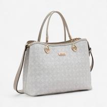 Bolsa Feminina Chenson Elemento Gráfico Nude Bolsa Feminina Chenson Elemento Gráfico Nude