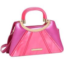 Bolsa feminina chenson glamour marmorizado de mão