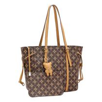 Bolsa Feminina Chenson Grande Com Carteira Monograma Cg85384