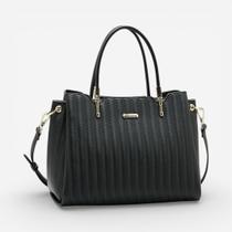 Bolsa Feminina Chenson Mão Ferragem Delicada Preta