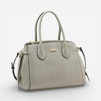 Bolsa Feminina Chenson Mão Lagarto Delicado Cinza Bolsa Feminina Chenson Mão Lagarto Delicado Cinza