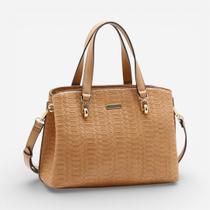 Bolsa Feminina Chenson Mão Tressê Western Bege
