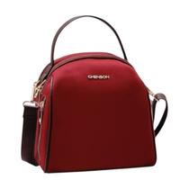 Bolsa Feminina Chenson Microfibra Com Alça Transversal Vira Mochila