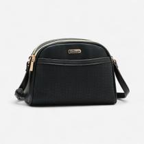 Bolsa Feminina Chenson Mini Tramas Preto Bolsa Feminina Chenson Mini Tramas Preto