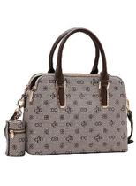 Bolsa Feminina Chenson Monograma Atemporal - Café 3485419 Bolsa Feminina Chenson Monograma Atemporal - Café 3485419