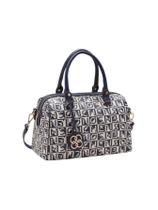 Bolsa Feminina Chenson Monograma Baú 3483440 AZUL