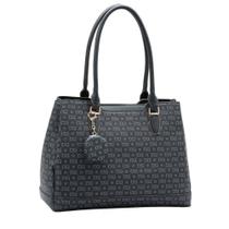 Bolsa Feminina Chenson Monograma Elegance 3485405 Grande Com 3 Compartimentos E Espelho