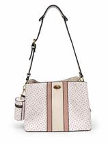 Bolsa Feminina Chenson Monograma Faixa Ombro Bolsa Feminina Chenson Monograma Faixa Ombro
