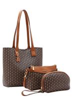 Bolsa Feminina Chenson Monograma Kit 3 Peças CG85366