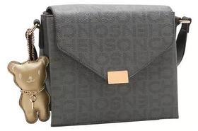 Bolsa Feminina Chenson Monograma Tira colo Original Grafite