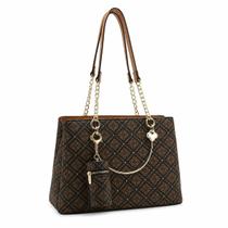 Bolsa Feminina Chenson Ombro Monograma Luxo Premium Original