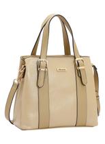 Bolsa Feminina Chenson Original Croco Ombro 3484882 Bege
