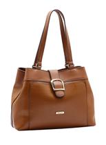 Bolsa Feminina Chenson Original Croco Ombro 3484882 Marrom