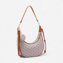 Bolsa Feminina Chenson Original Elegance Luxo Ombro Bege