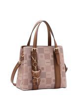 Bolsa Feminina Chenson Original - Elemento Gráfico - Alça de Mão - Natural 3485094 Bolsa Feminina Chenson Original - Elemento Gráfico - Alça de Mão - Natural 3485094