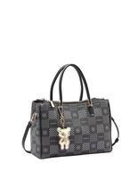 Bolsa Feminina Chenson Original - Elemento Gráfico - Alça de mão - Preto - 3485093