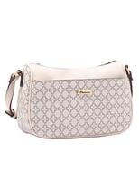 Bolsa Feminina Chenson Original Elemento Grafico Transversal 3484846 Bege