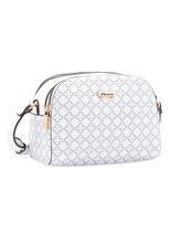 Bolsa Feminina Chenson Original Elemento Grafico Transversal 3484847 Off White