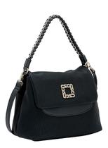 Bolsa Feminina Chenson Original - Ferragem Deluxe - Alça de Mão - Preto 3485057