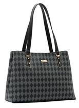 Bolsa Feminina Chenson Original Geométrica Ombro 3484848 Preta Bolsa Feminina Chenson Original Geométrica Ombro 3484848 Preta