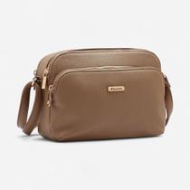 Bolsa Feminina Chenson Original Transversal Natural
