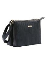Bolsa Feminina Chenson Original Tresse Contemporâneo Transversal 3484871 Preta