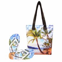Bolsa Feminina Chinelo Beach Coqueiros Magicc Bolsas