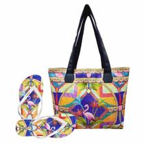 Bolsa Feminina Chinelo Geométrica Magicc Bolsas Bolsa Feminina Chinelo Geométrica Magicc Bolsas