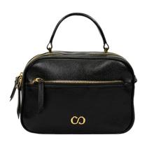 Bolsa Feminina Classe Couro Câmera Bag Transversal