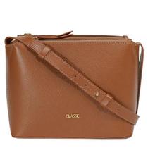 Bolsa Feminina Classe Couro Crossbody Design Moderno com Três Compartimentos 2633
