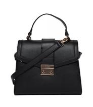 Bolsa Feminina Clássica de Mão e Transversal Preta Guess LG884219 Bolsa Feminina Clássica de Mão e Transversal Preta Guess LG884219