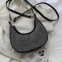 Bolsa Feminina Clutch de Luxo Strass Festa Balada Soraia J32