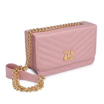 Bolsa Feminina Clutch Festa Transversal Lateral Corrente Ros