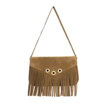 Bolsa Feminina Clutch Franja Alça de Ombro Ajustável Lançamento