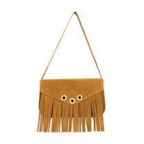 Bolsa Feminina Clutch Franja Alça de Ombro Ajustável Lançamento