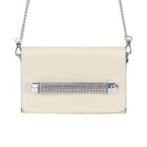 Bolsa Feminina Clutch Napa Craquele Branco Off Vizzano 10032.9 Bolsa Feminina Clutch Napa Craquele Branco Off Vizzano 10032.9