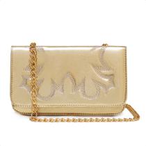 Bolsa Feminina Clutch Pequena Ana Castela Boiadeira Alça Corrente Festa Rodeio Country Western