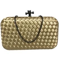 Bolsa Feminina Clutch Pequena De Festa Luxuosa Cetim