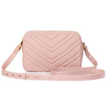 Bolsa Feminina Clutch Transversal Borracha Bag Tiracolo Blogueira