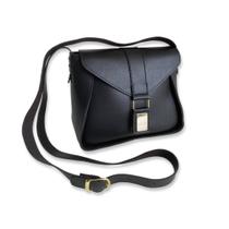 Bolsa feminina com alça transversal de ombro média versátil