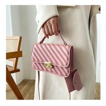 Bolsa Feminina Com Mini Carteirinha Linha /////