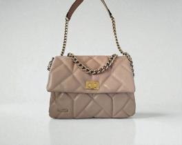 Bolsa Feminina Company Bag Fabricada em Couro 2995 Nude - Bolsa Feminina Company Bag Fabricada em Couro 2995 Nude -